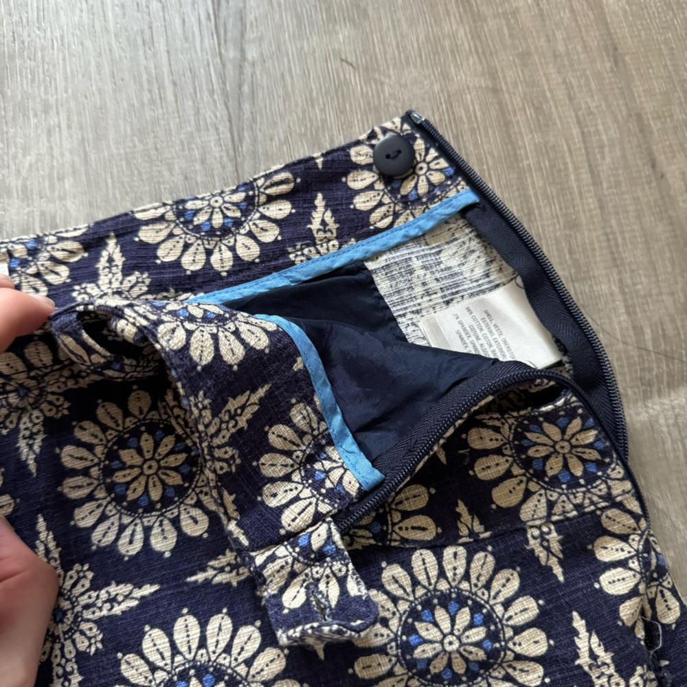 Elevenses Anthropologie Patterned Shorts - Picture 2 of 6